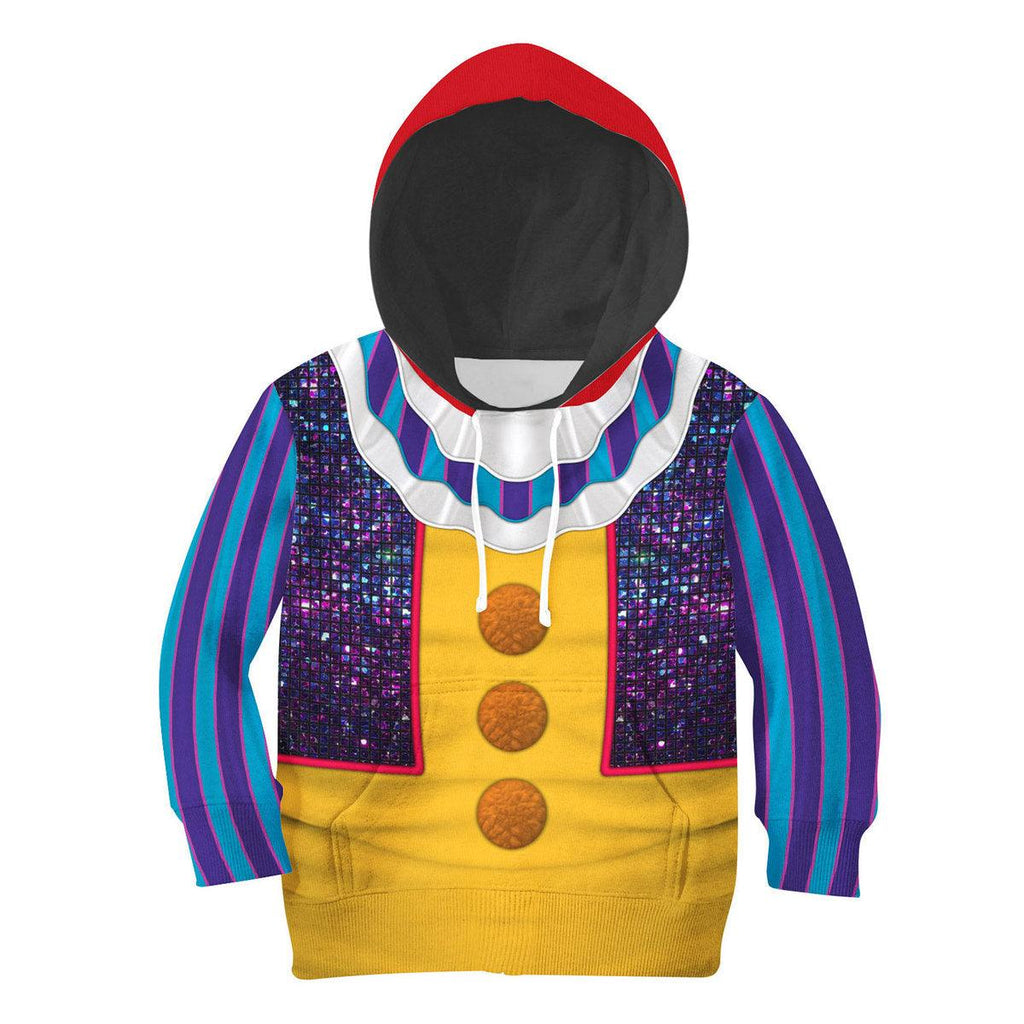 CustomsPig Pennywise 1990 Costume Kid Hoodie Sweatshirt T-Shirt - CustomsPig.com