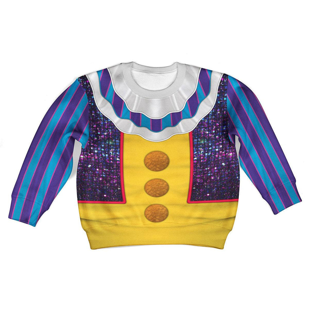 CustomsPig Pennywise 1990 Costume Kid Hoodie Sweatshirt T-Shirt - CustomsPig.com