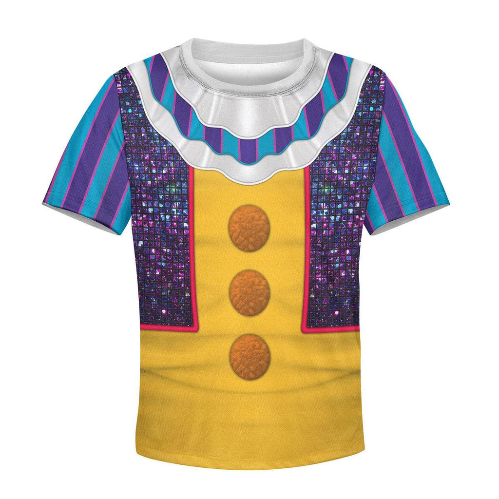 CustomsPig Pennywise 1990 Costume Kid Hoodie Sweatshirt T-Shirt - CustomsPig.com