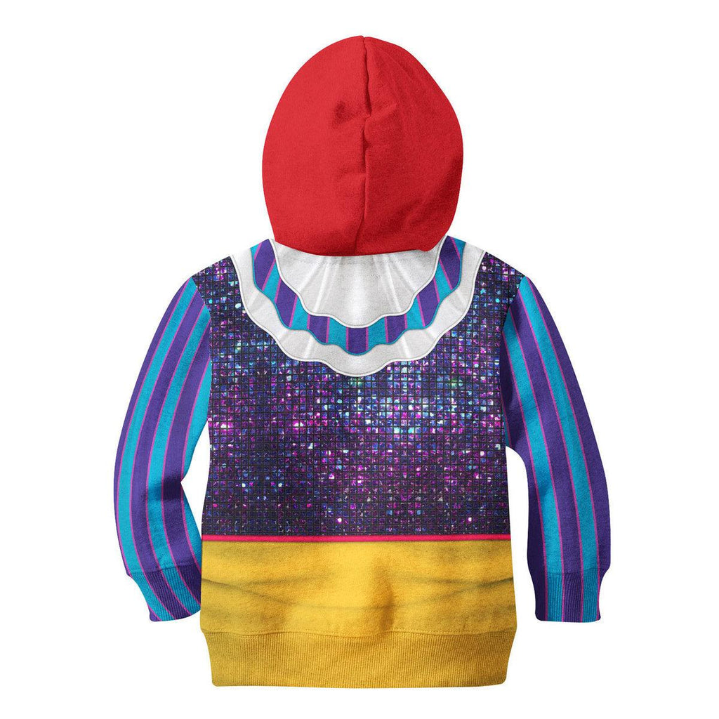 CustomsPig Pennywise 1990 Costume Kid Hoodie Sweatshirt T-Shirt - CustomsPig.com