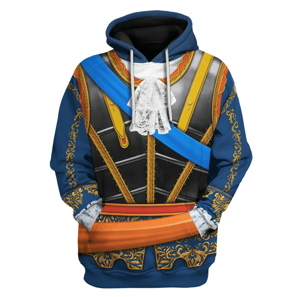  CustomsPig Philip V of Spain Costume Hoodie Sweatshirt T-Shirt Tracksuit -  CustomsPig.com