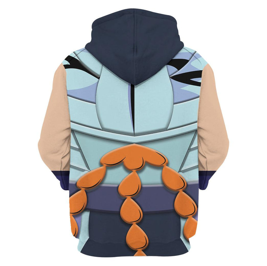 CustomsPig Phoenix Ikki Omega Saint Seiya Costume Hoodie Sweatshirt T-Shirt Tracksuit - DucG