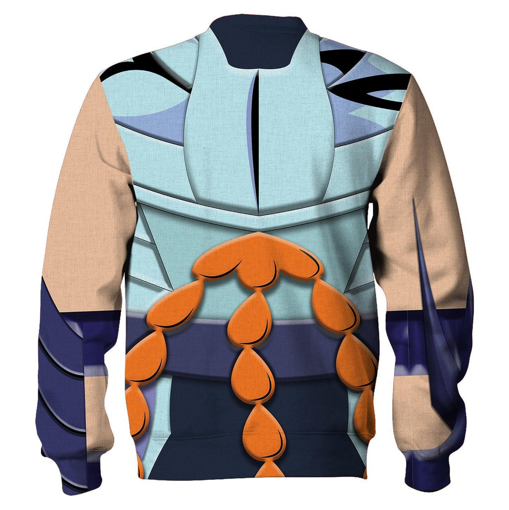 CustomsPig Phoenix Ikki Omega Saint Seiya Costume Hoodie Sweatshirt T-Shirt Tracksuit - DucG