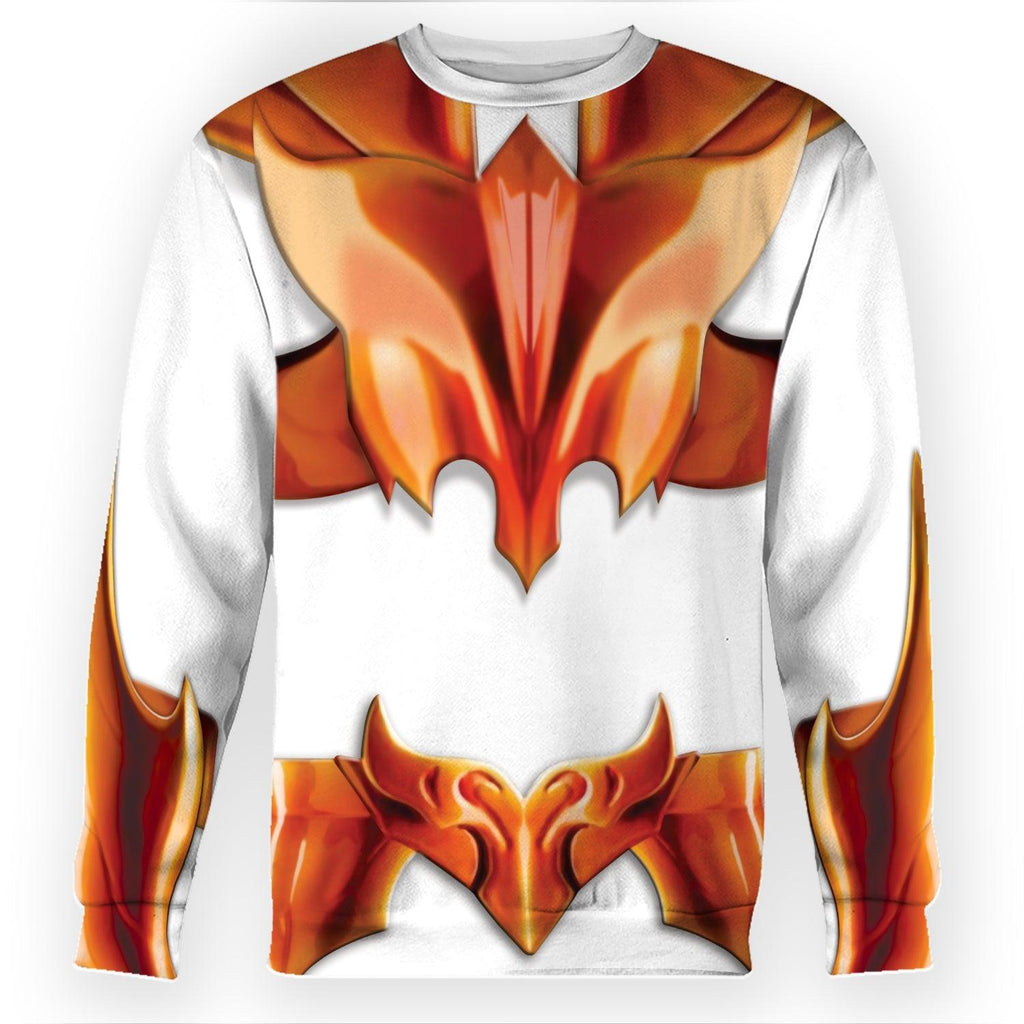 CustomsPig Phoenix Ikki Saint Seiya Costume Hoodie Sweatshirt T-Shirt Tracksuit - DucG