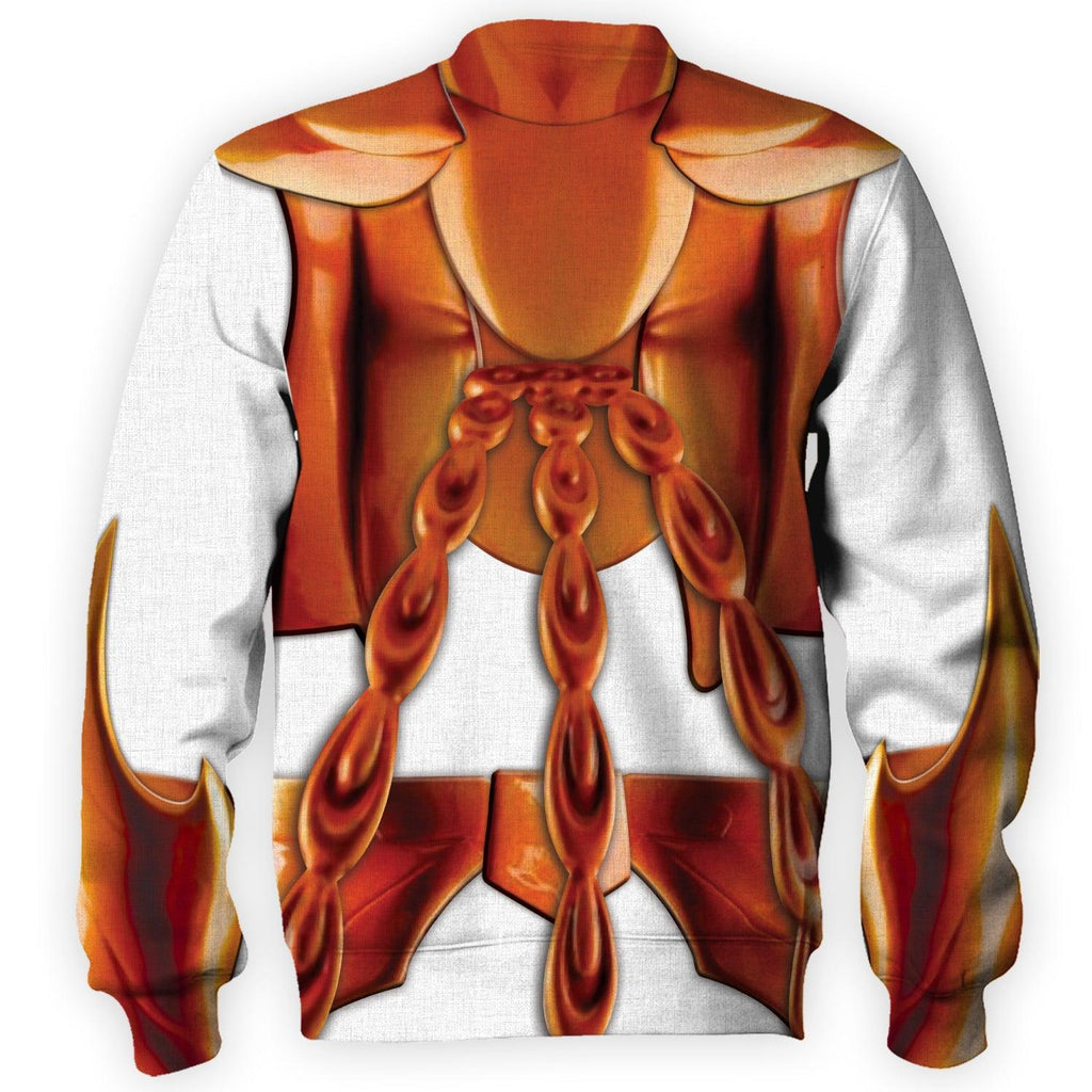 CustomsPig Phoenix Ikki Saint Seiya Costume Hoodie Sweatshirt T-Shirt Tracksuit - DucG