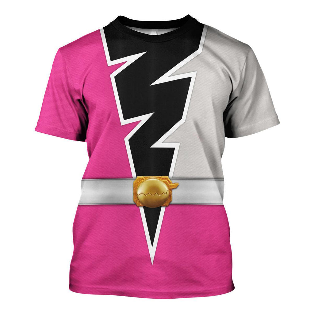 CustomsPig Pink Amelia Ranger Dino Fury Hoodies Sweatshirt T-Shirt Zip Hoodies Sweatpants - CustomsPig.com