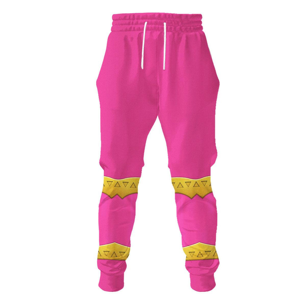 CustomsPig Pink Amelia Ranger Dino Fury Hoodies Sweatshirt T-Shirt Zip Hoodies Sweatpants - CustomsPig.com