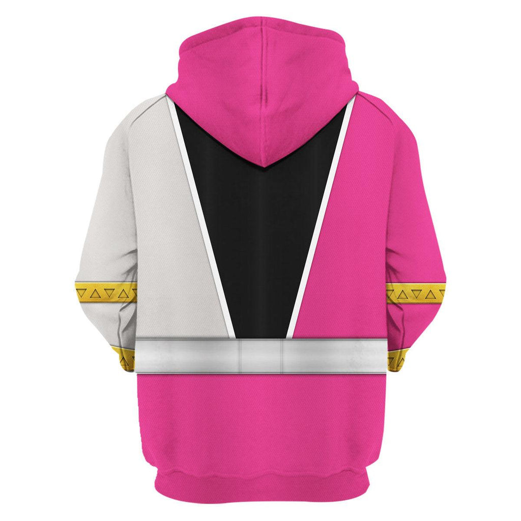 CustomsPig Pink Amelia Ranger Dino Fury Hoodies Sweatshirt T-Shirt Zip Hoodies Sweatpants - CustomsPig.com