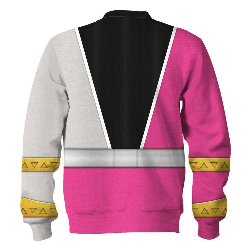 CustomsPig Pink Amelia Ranger Dino Fury Hoodies Sweatshirt T-Shirt Zip Hoodies Sweatpants - CustomsPig.com