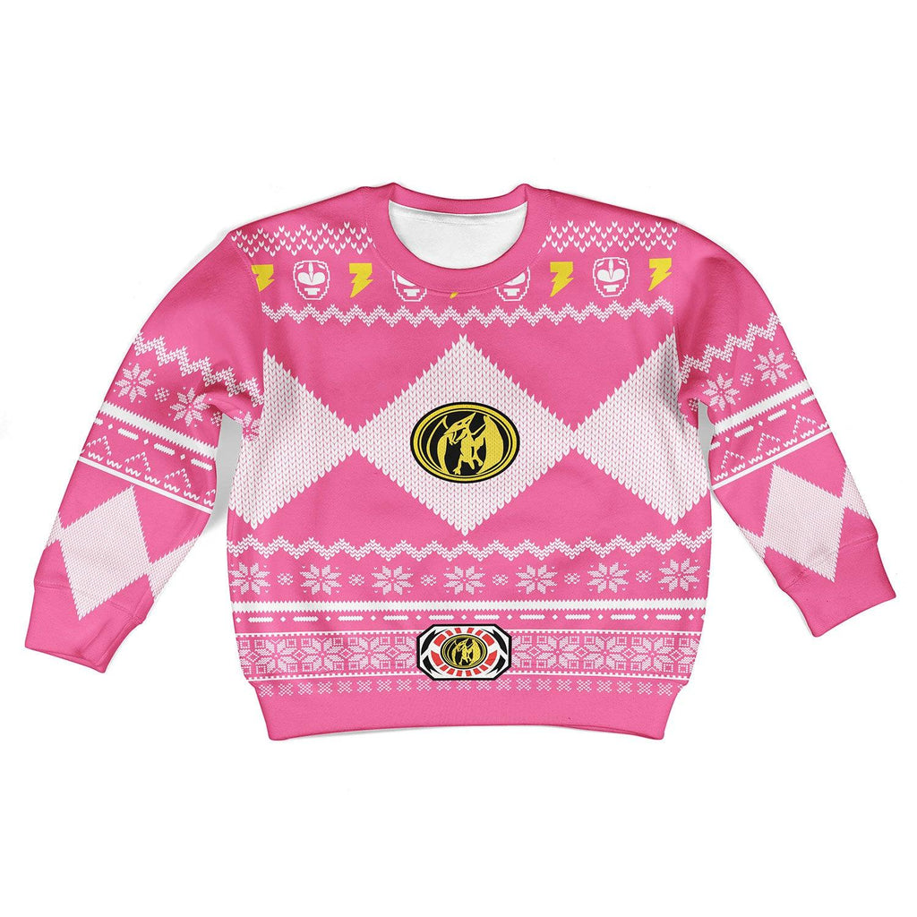 CustomsPig Pink Power Ranger Kid Tops - CustomsPig.com