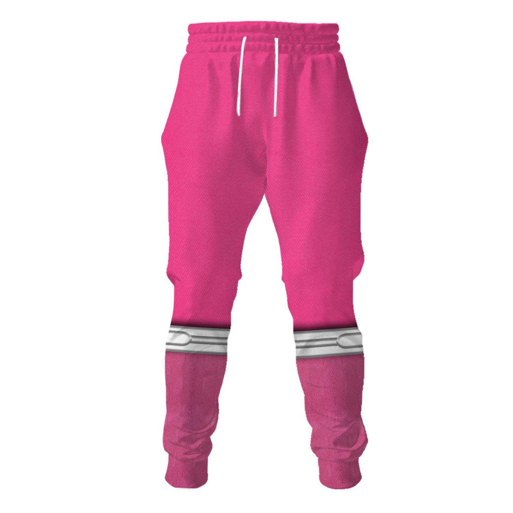  CustomsPig Pink Power Rangers Dino Charge Hockey Jersey -  CustomsPig.com