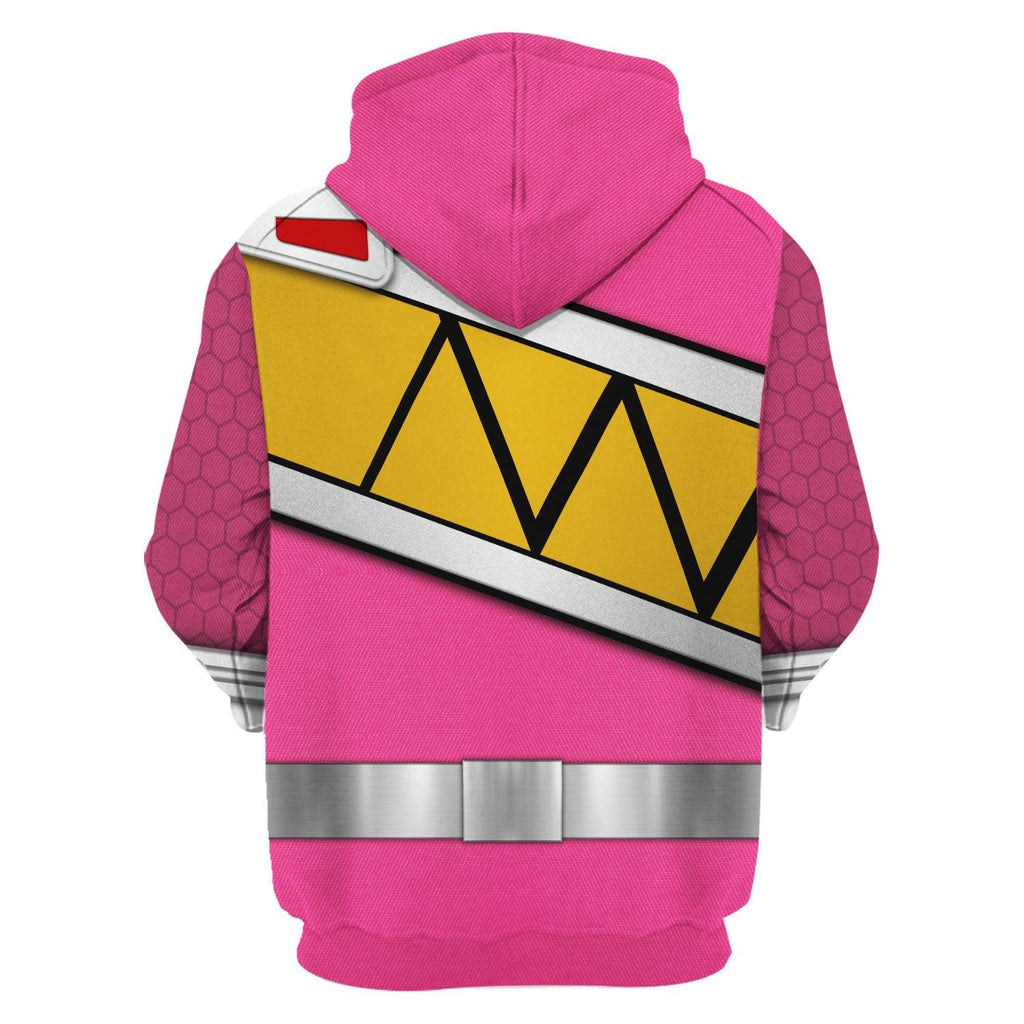  CustomsPig Pink Power Rangers Dino Charge Hoodies Sweatshirt T-shirt Hawaiian Tracksuit -  CustomsPig.com