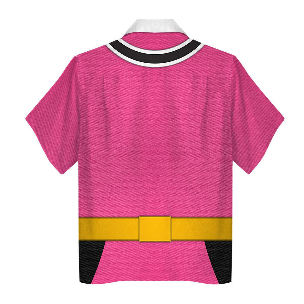 CustomsPig Pink Power Rangers Samurai Hoodies Sweatshirt T-shirt Hawaiian Tracksuit - DucG