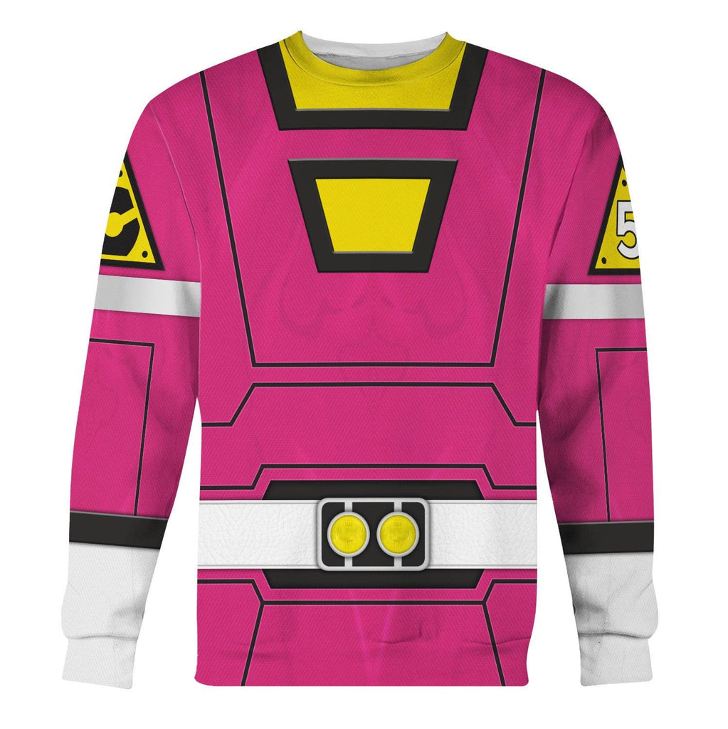  CustomsPig Pink Power Rangers Turbo Hoodies Sweatshirt T-shirt Hawaiian Tracksuit -  CustomsPig.com