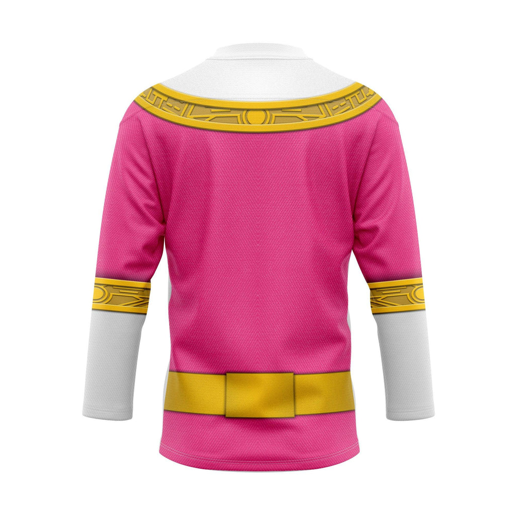 CustomsPig Pink Power Rangers Zeo Hockey Jersey -  CustomsPig.com