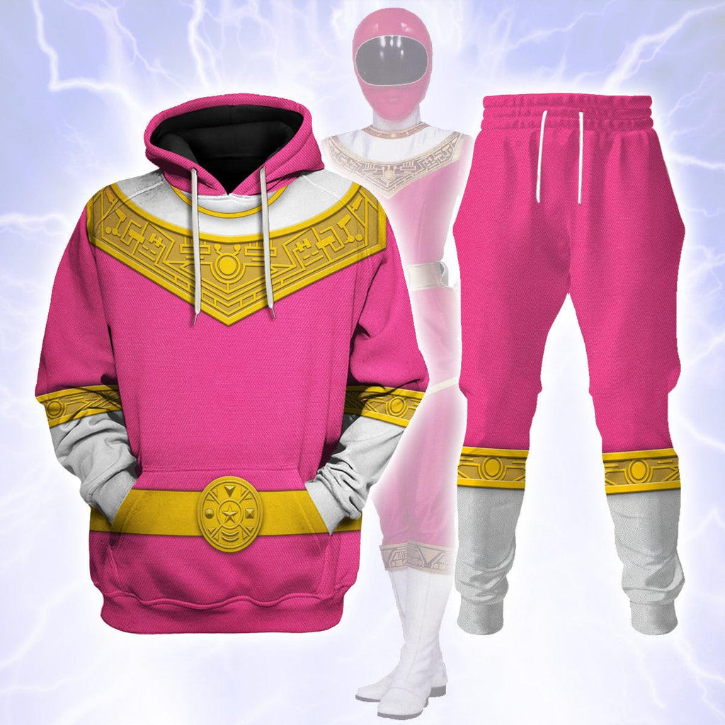  CustomsPig Pink Power Rangers Zeo Hoodies Sweatshirt T-shirt Hawaiian Tracksuit -  CustomsPig.com