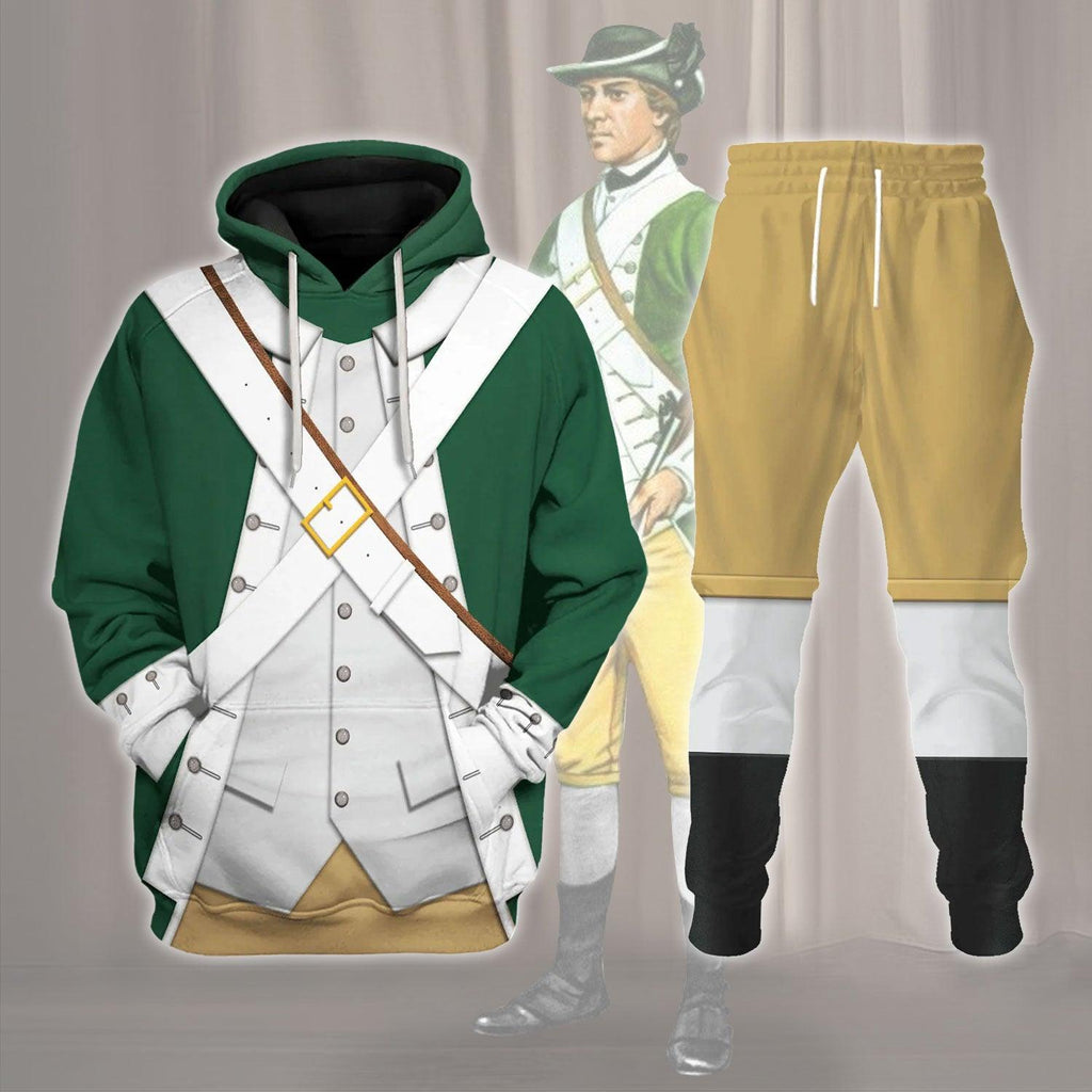  CustomsPig Pirates - Continental Marine Corps 1775 Costume Hoodie Sweatshirt T-Shirt Tracksuit -  CustomsPig.com