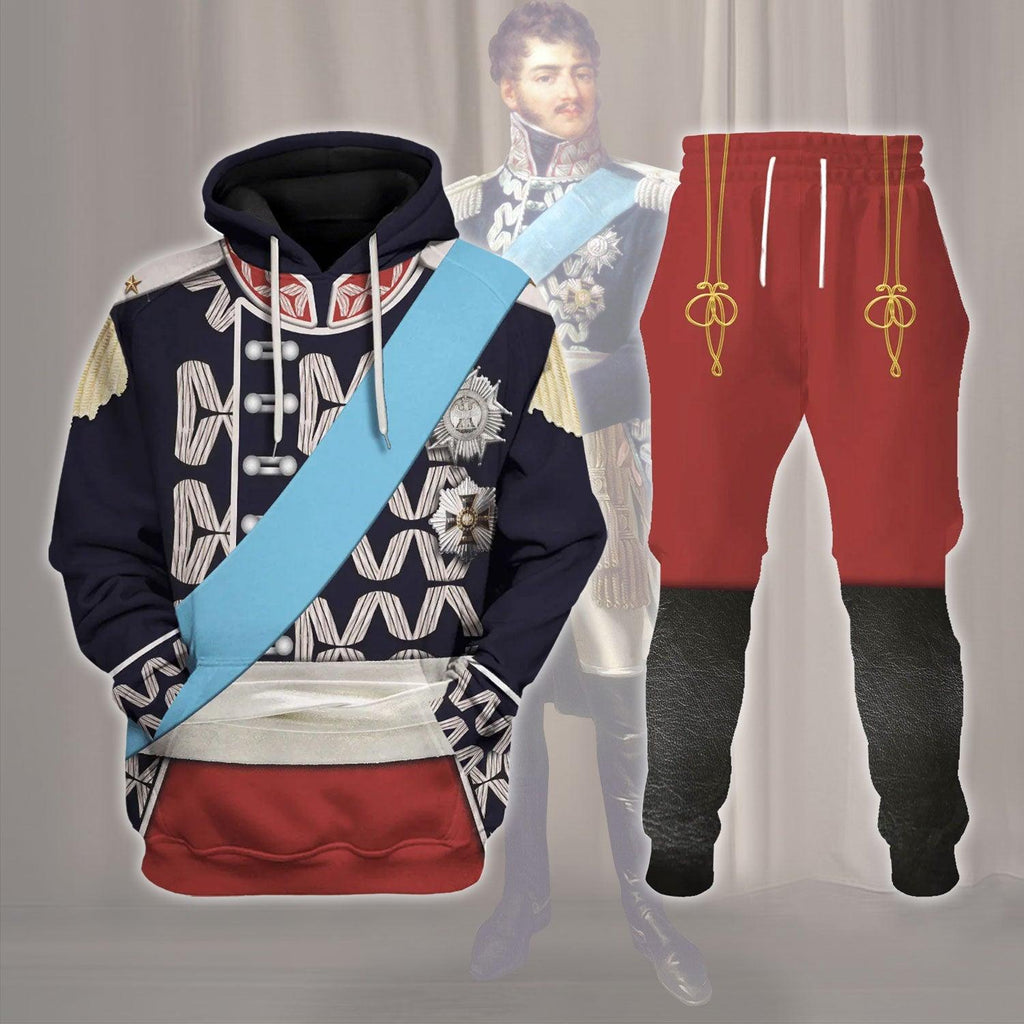  CustomsPig Polish General Jozef Poniatowski Costume Hoodie Sweatshirt T-Shirt Tracksuit -  CustomsPig.com