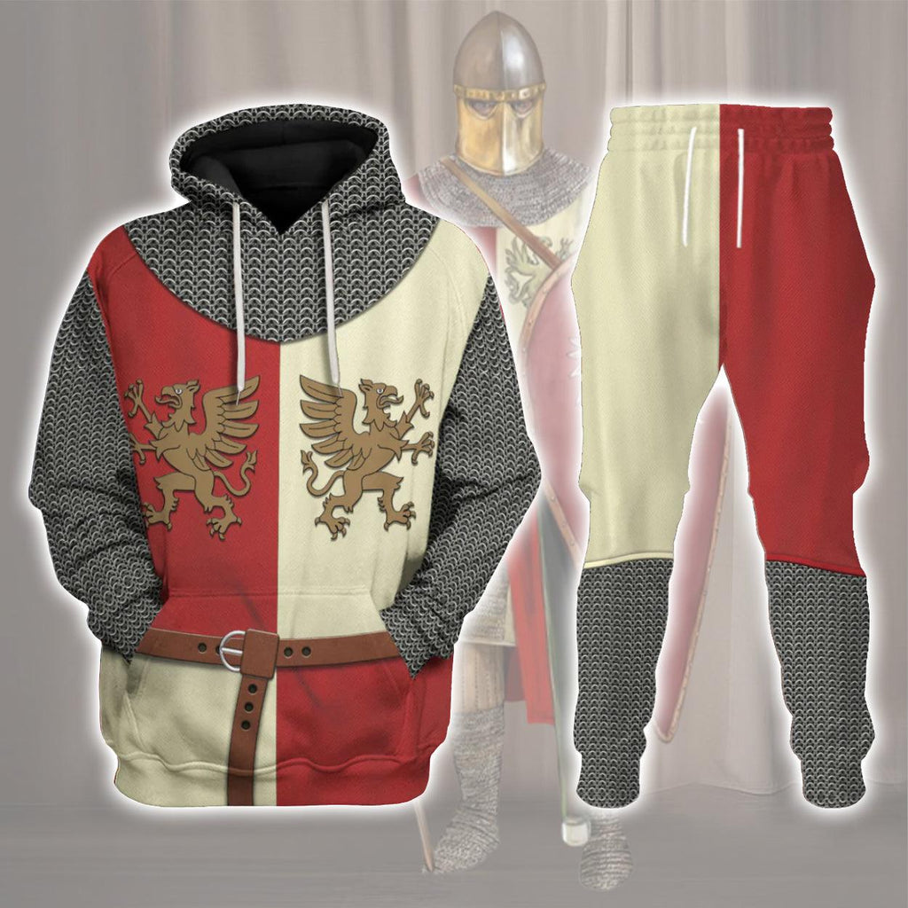 CustomsPig Polish Knight Costume Hoodie Sweatshirt T-Shirt Tracksuit - CustomsPig.com