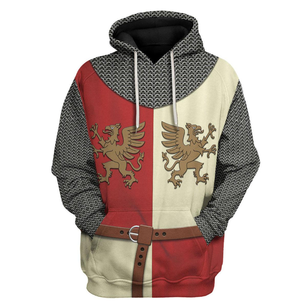 CustomsPig Polish Knight Costume Hoodie Sweatshirt T-Shirt Tracksuit - CustomsPig.com