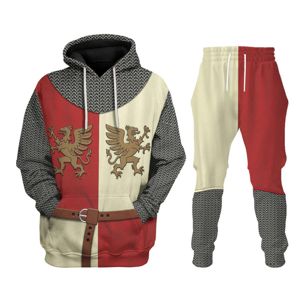 CustomsPig Polish Knight Costume Hoodie Sweatshirt T-Shirt Tracksuit - CustomsPig.com