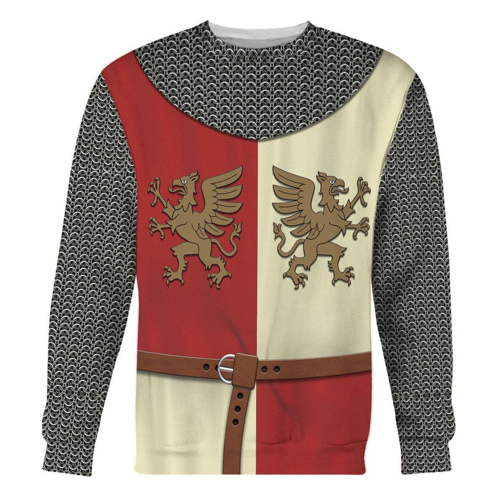 CustomsPig Polish Knight Costume Hoodie Sweatshirt T-Shirt Tracksuit - CustomsPig.com