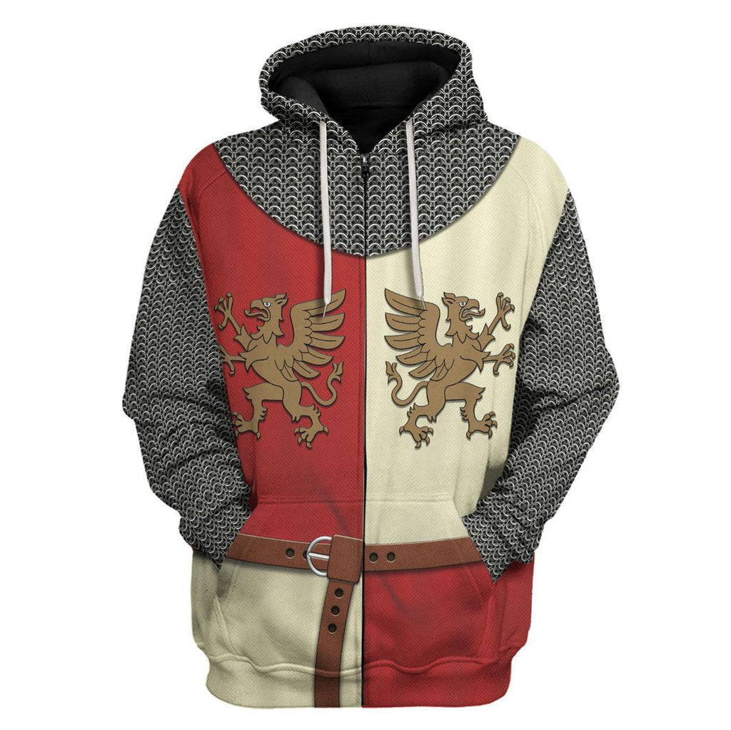 CustomsPig Polish Knight Costume Hoodie Sweatshirt T-Shirt Tracksuit - CustomsPig.com