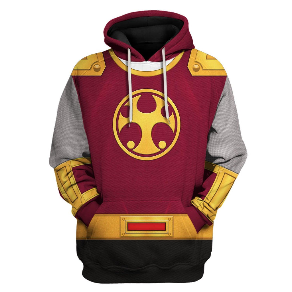  CustomsPig Power Rangers Ninja Storm Crimson Thunder Ranger Hoodies Sweatshirt T-shirt Hawaiian Tracksuit -  CustomsPig.com