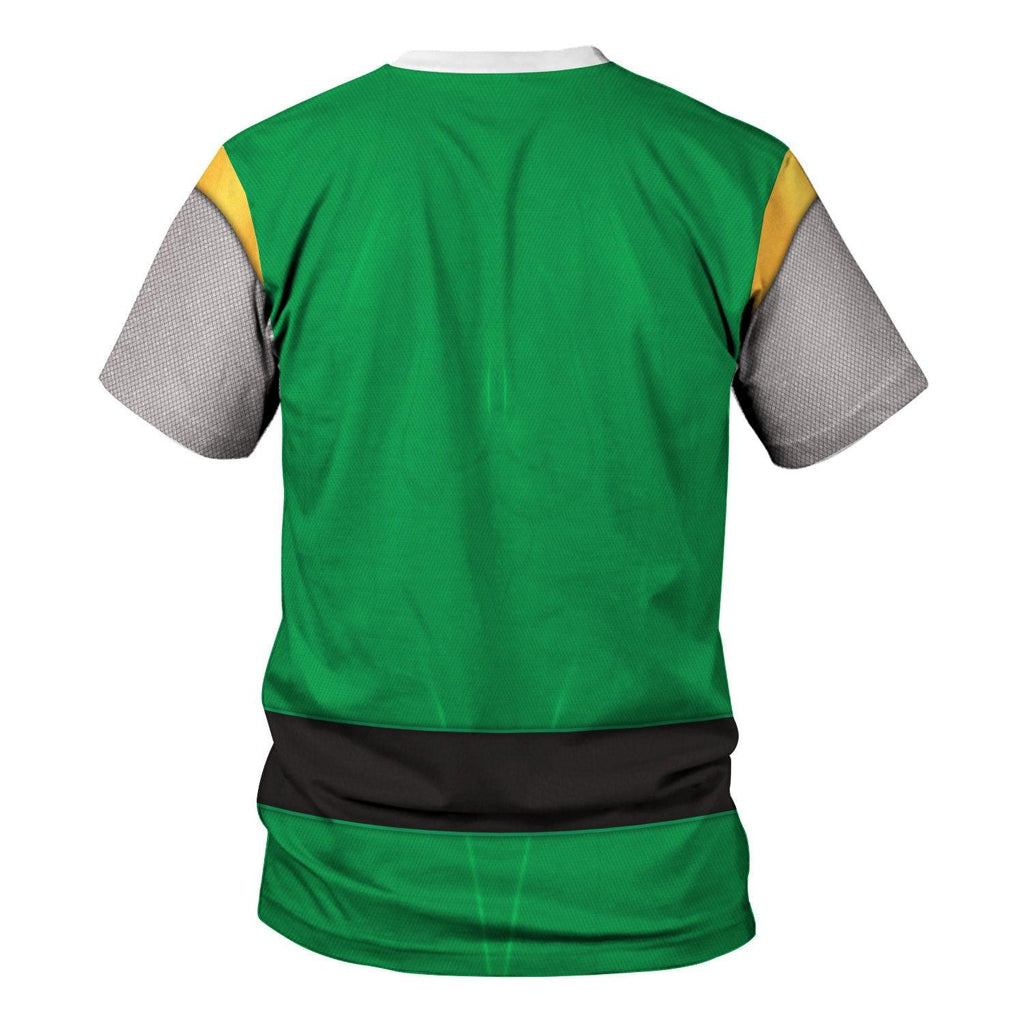  CustomsPig Power Rangers Ninja Storm Green Ranger Hoodies Sweatshirt T-shirt Hawaiian Tracksuit -  CustomsPig.com