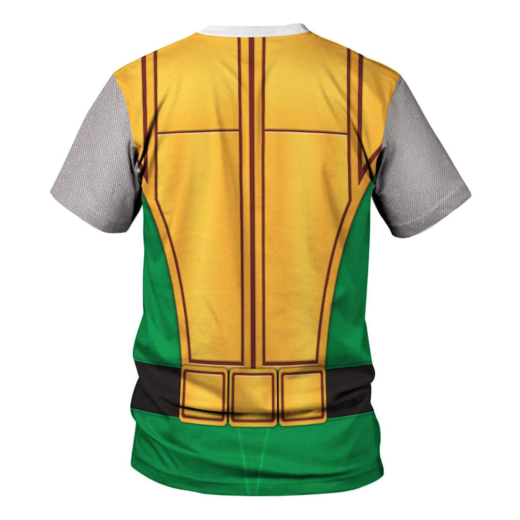  CustomsPig Power Rangers Ninja Storm Green Samurai Ranger Hoodies Sweatshirt T-shirt Hawaiian Tracksuit -  CustomsPig.com