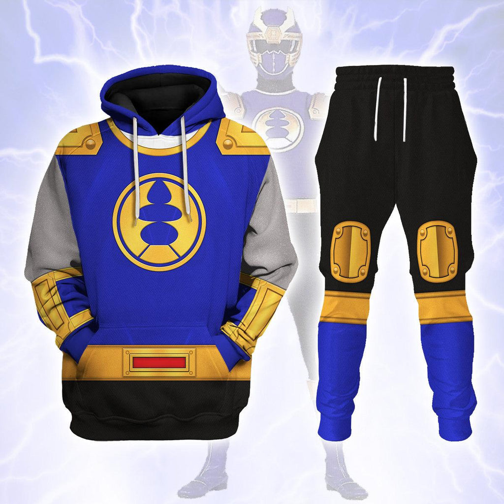  CustomsPig Power Rangers Ninja Storm Navy Thunder Ranger Hoodies Sweatshirt T-shirt Hawaiian Tracksuit -  CustomsPig.com