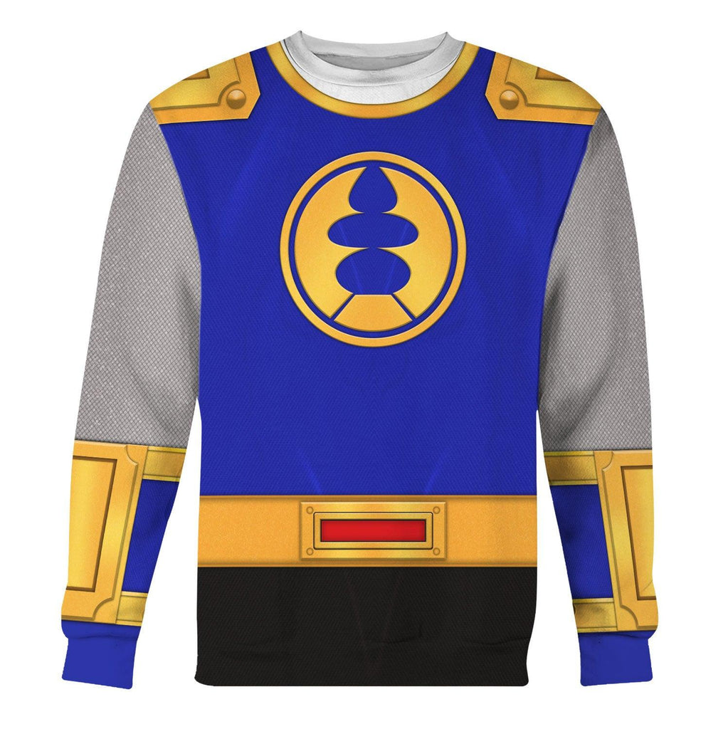  CustomsPig Power Rangers Ninja Storm Navy Thunder Ranger Hoodies Sweatshirt T-shirt Hawaiian Tracksuit -  CustomsPig.com