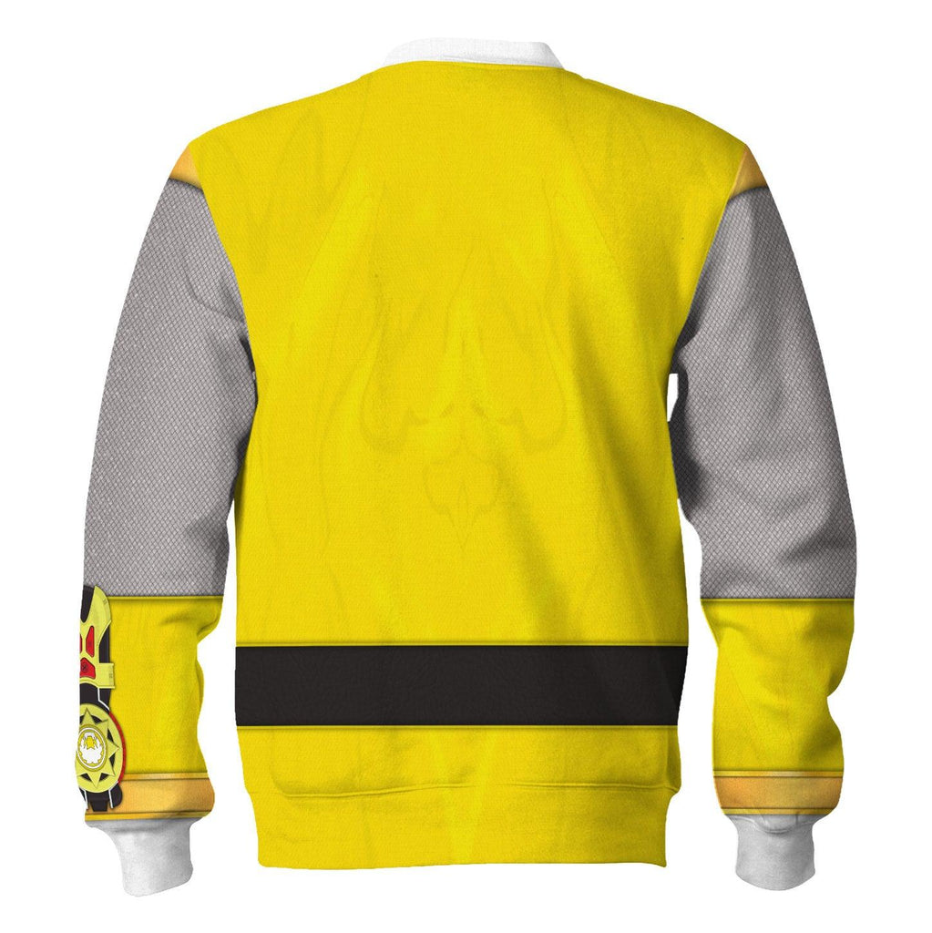  CustomsPig Power Rangers Ninja Storm Yellow Ranger Hoodies Sweatshirt T-shirt Hawaiian Tracksuit -  CustomsPig.com