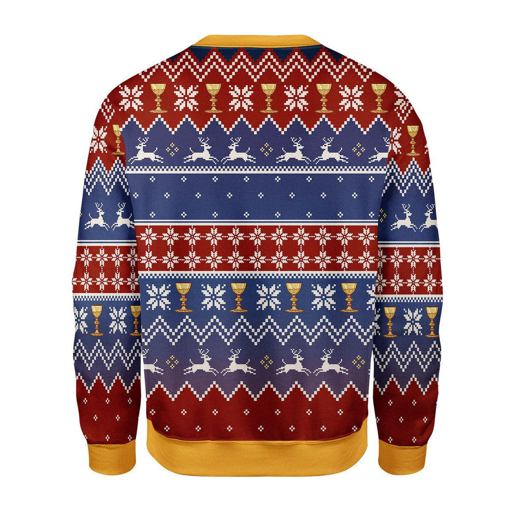 Gearhomie Prayer in the Garden Artwork Christmas Sweater - Gearhomie.com