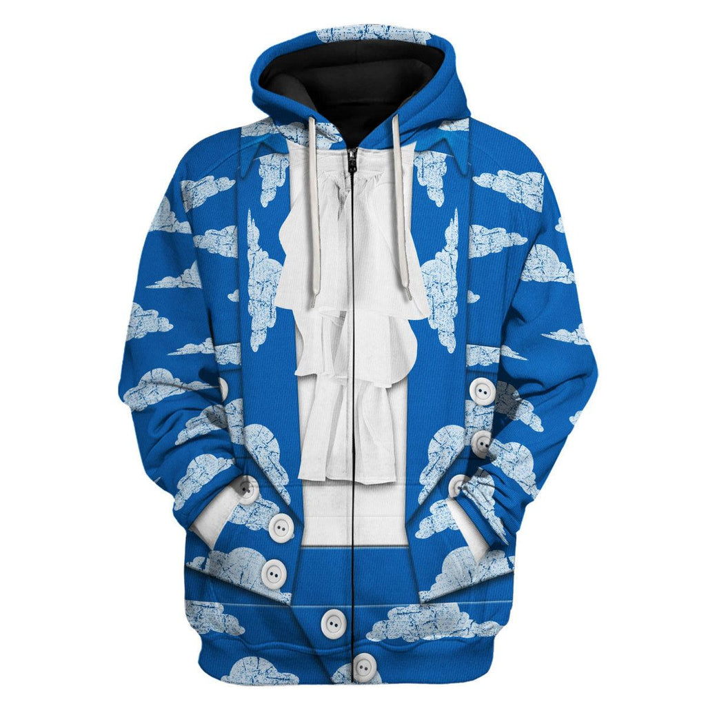 CustomsPig Prince Cloud Suit All-Over Print Unisex Pullover Hoodie, Sweatshirt, T-Shirt - CustomsPig.com