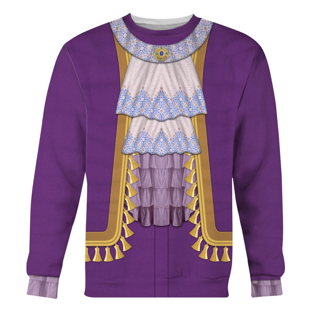 CustomsPig Prince Outfit Pan-cakes All-Over Print Unisex Pullover Hoodie, Sweatshirt, T-Shirt - CustomsPig.com