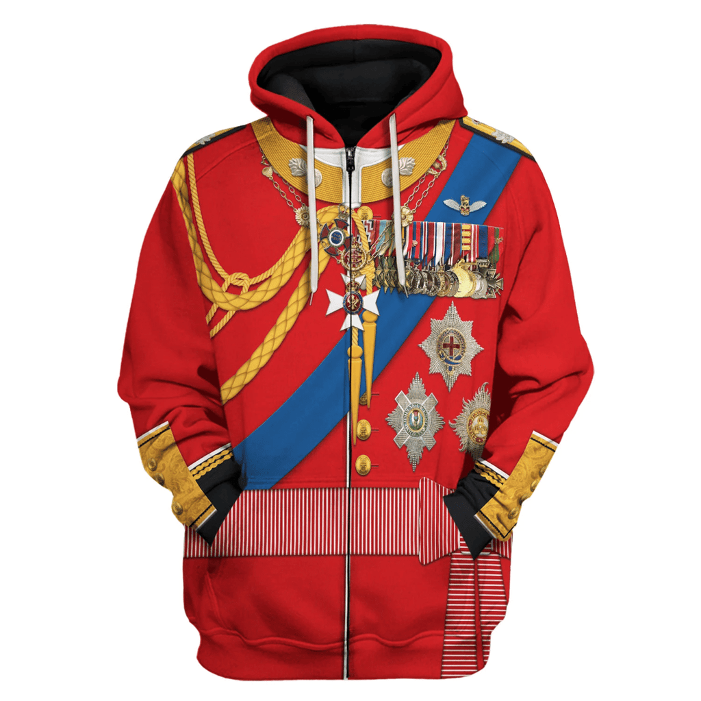  CustomsPig Prince Philip, Duke of Edinburgh Costume Hoodie Sweatshirt T-Shirt Tracksuit -  CustomsPig.com