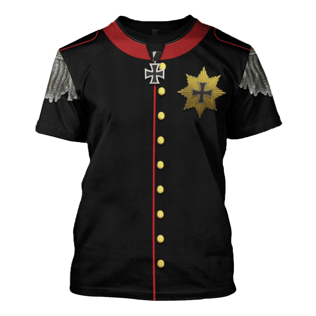  CustomsPig Prussian General Gebhard Leberecht Costume Hoodie Sweatshirt T-Shirt Tracksuit -  CustomsPig.com