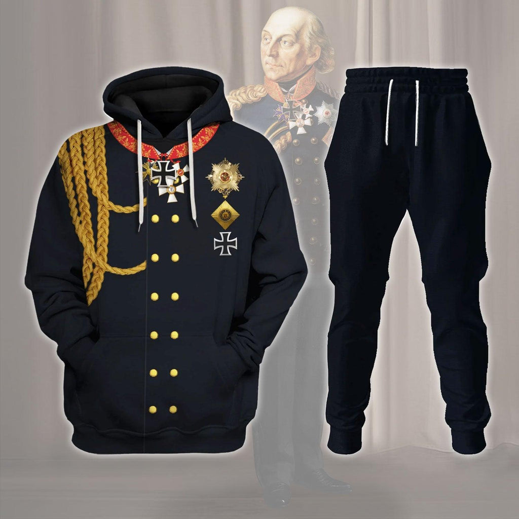  CustomsPig Prussian General Ludwig Yorck Von Wartenburg Costume Hoodie Sweatshirt T-Shirt Tracksuit -  CustomsPig.com