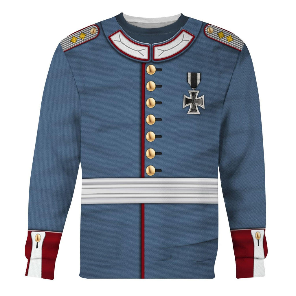  CustomsPig Prussian Officer Prussian Army 1871 Costume Hoodie Sweatshirt T-Shirt Tracksuit -  CustomsPig.com