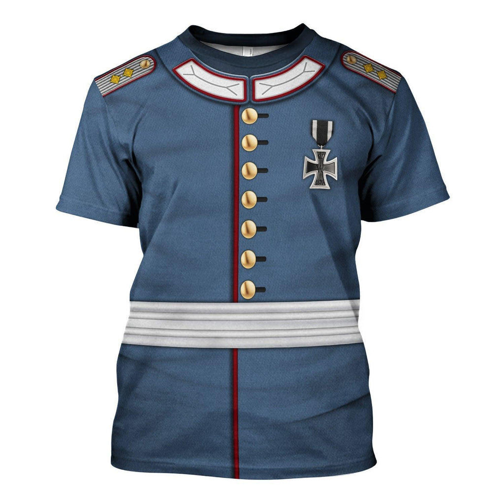  CustomsPig Prussian Officer Prussian Army 1871 Costume Hoodie Sweatshirt T-Shirt Tracksuit -  CustomsPig.com