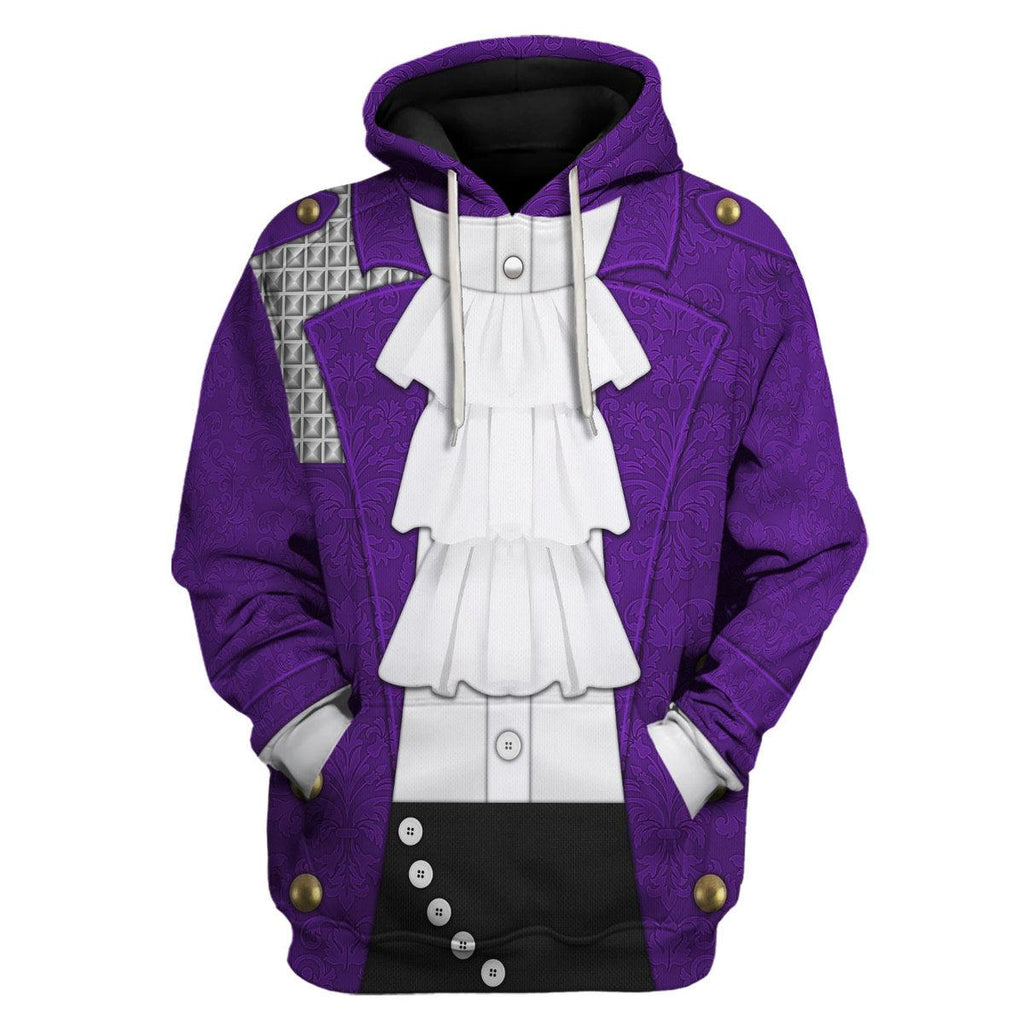 CustomsPig Purple Rain Suit All-Over Print Unisex Pullover Hoodie, Sweatshirt, T-Shirt - CustomsPig.com