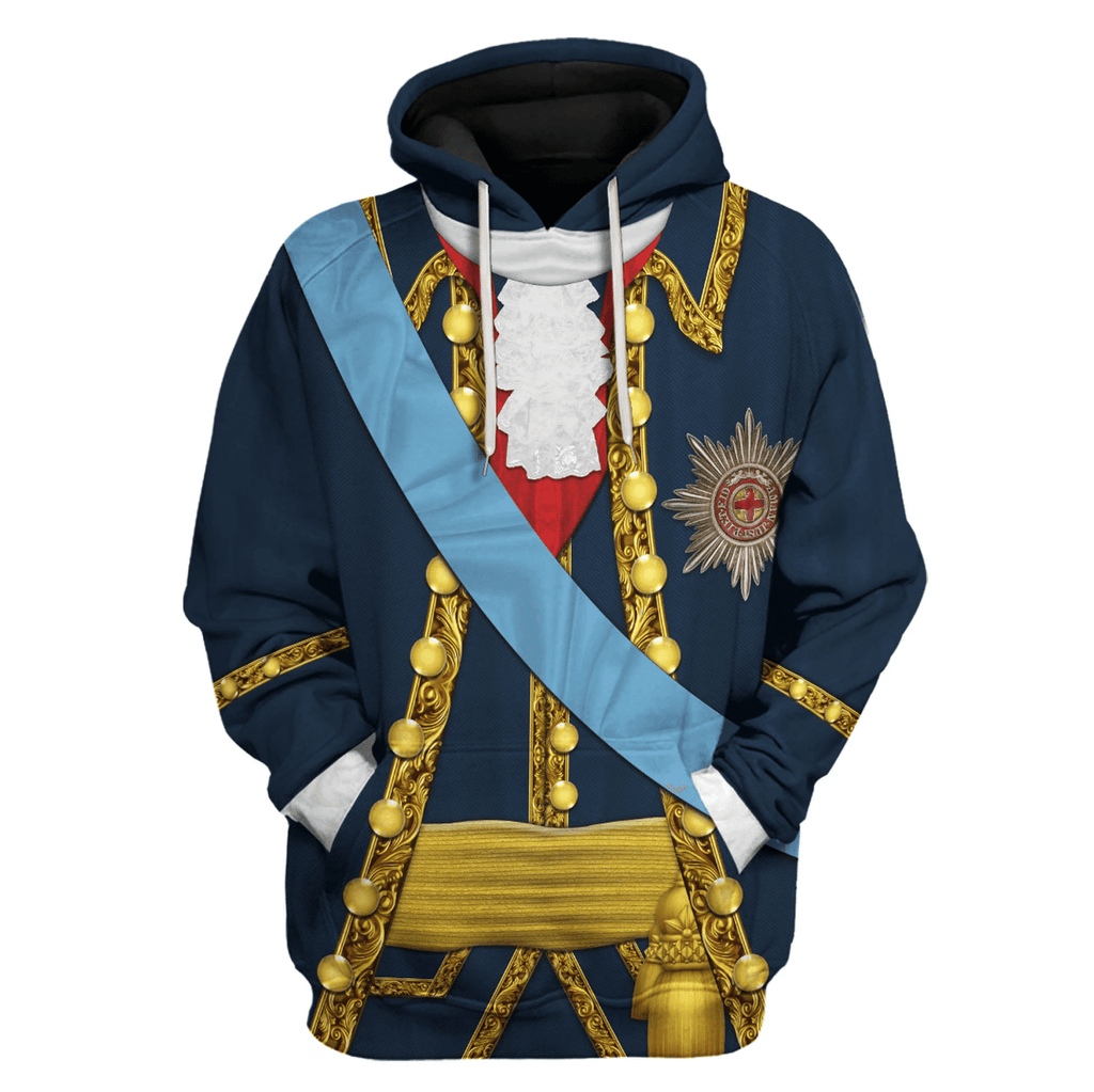  CustomsPig Pyotr III King Of Russia Costume Hoodie Sweatshirt T-Shirt Tracksuit -  CustomsPig.com