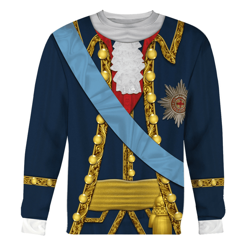  CustomsPig Pyotr III King Of Russia Costume Hoodie Sweatshirt T-Shirt Tracksuit -  CustomsPig.com