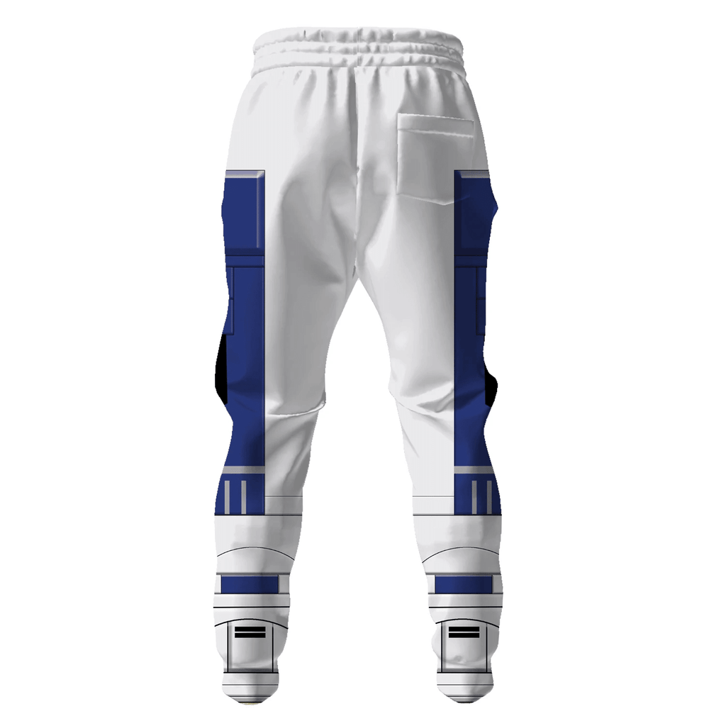  CustomsPig R2 D2 Robot Costume Hoodie Sweatshirt T-Shirt Sweatpants -  CustomsPig.com