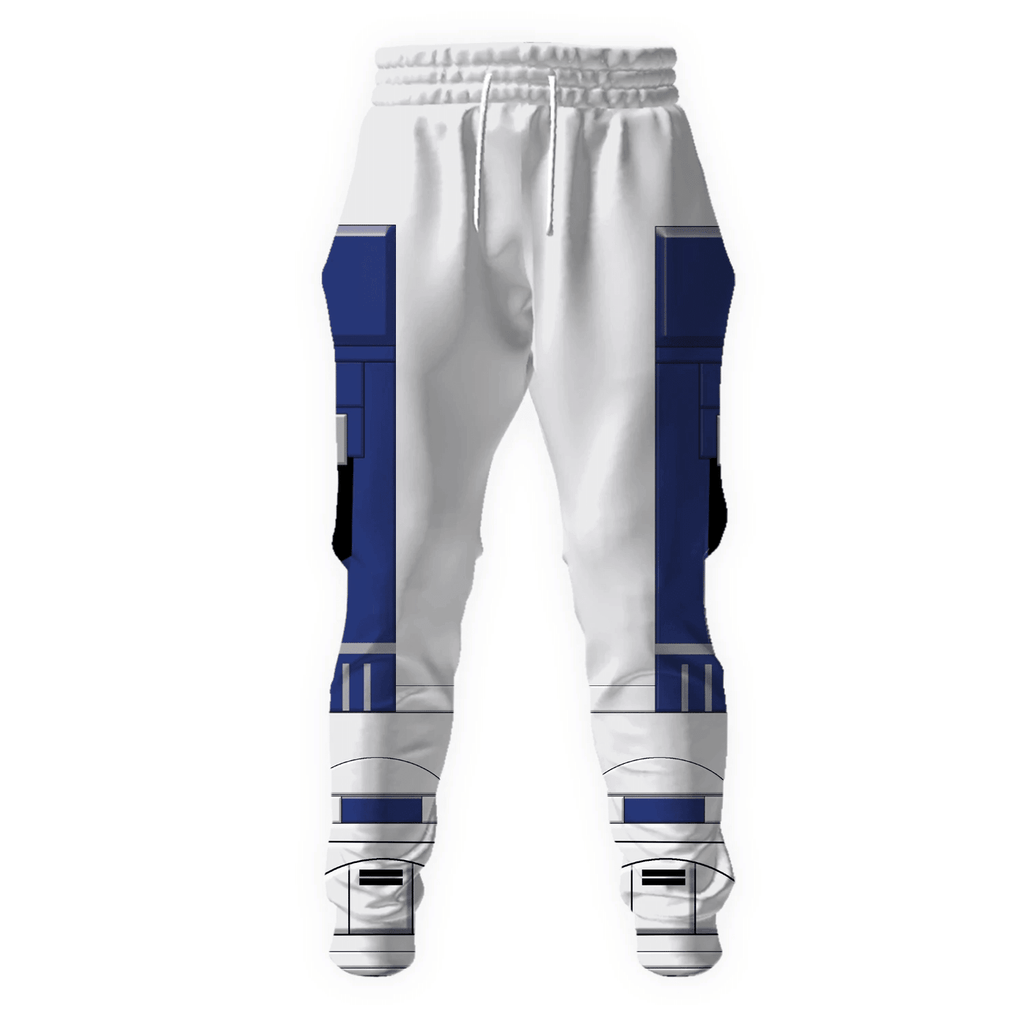  CustomsPig R2 D2 Robot Costume Hoodie Sweatshirt T-Shirt Sweatpants -  CustomsPig.com