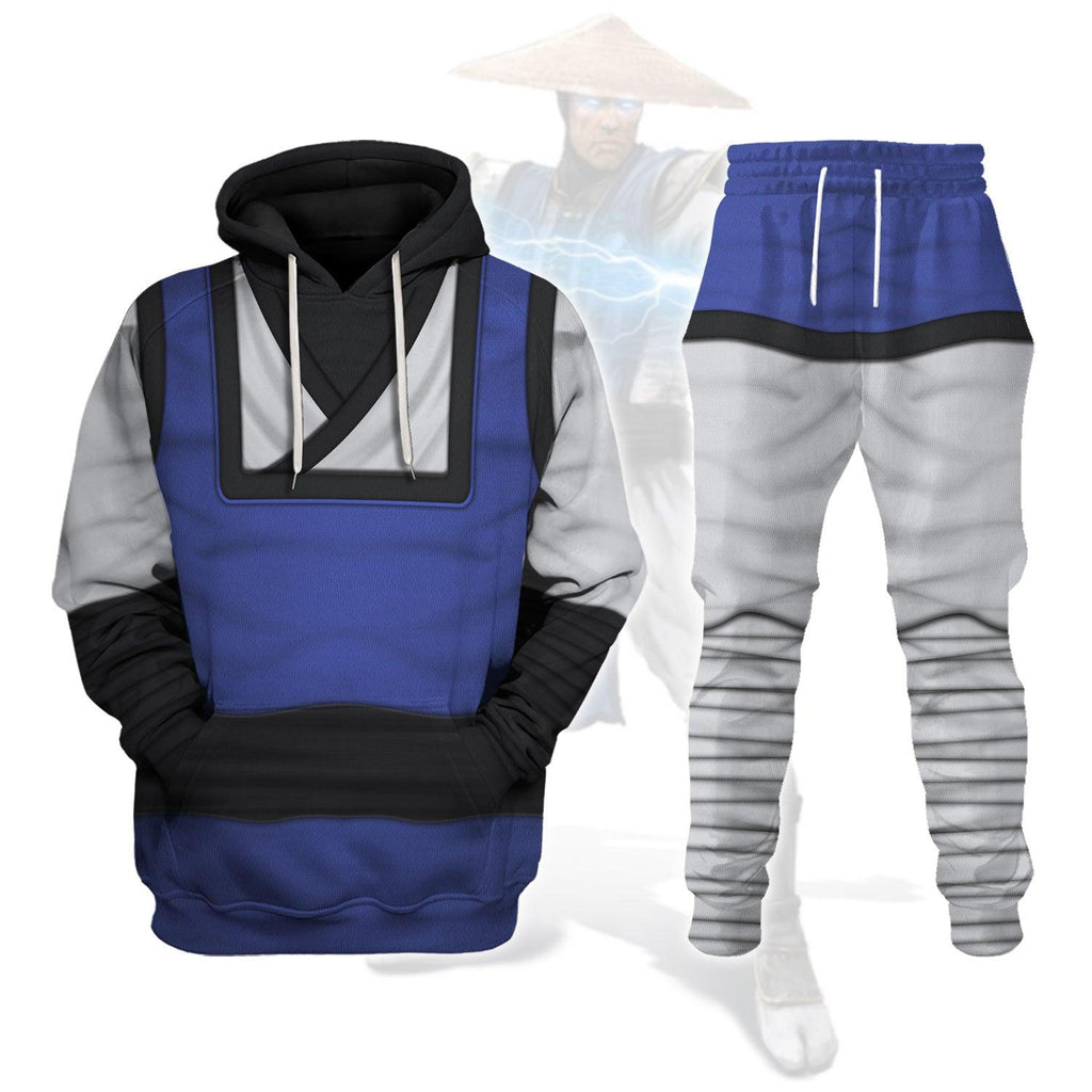 CustomsPig Raiden Costume Hoodie Sweatshirt T-Shirt Tracksuit - DucG