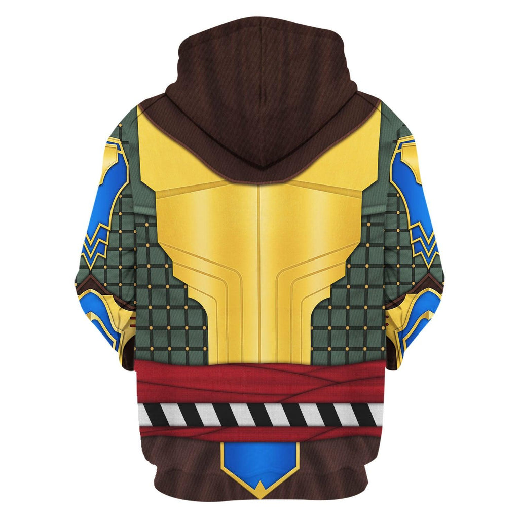 CustomsPig Raiden XI Costume Hoodie Sweatshirt T-Shirt Tracksuit - DucG