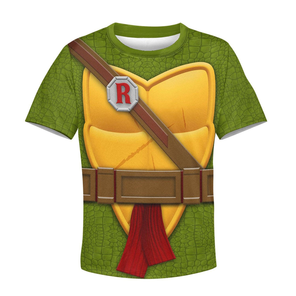 CustomsPig Raphael Costume Cosplay Kid Hoodie Sweatshirt T-Shirt - CustomsPig.com