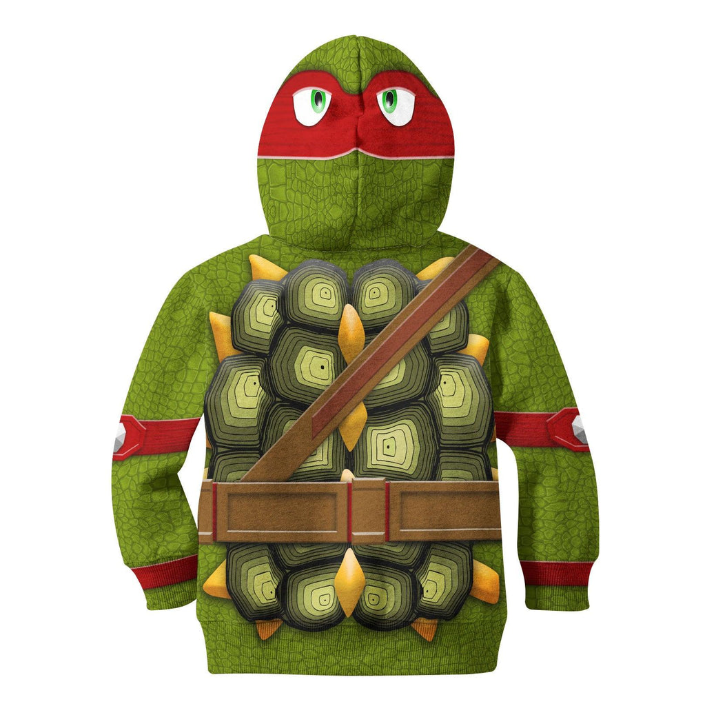 CustomsPig Raphael Costume Cosplay Kid Hoodie Sweatshirt T-Shirt - CustomsPig.com